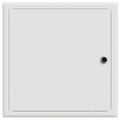 vidaXL Access Panel Biela 33 x 33 x 3 cm Oceľ