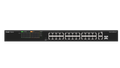 Reyee RG-ES126FGS-LP, 24-Port 10/100 Mbps with 2-Port Gigabit Unmanaged PoE Switch
