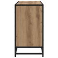 vidaXL Kúpeľňová skriňa Remeselný dub 80 x 33 x 60 cm Kompozitné drevo