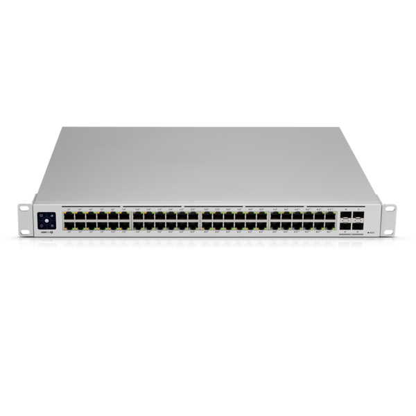 UBNT USW-Pro-48-POE - UniFi 48Port Gigabit Switch s 802.3bt PoE, vrstva3 funkcie a SFP+