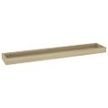vidaXL Terasové nástenné police 4 ks dub 80x15x4 cm MDF