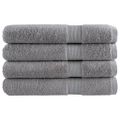 vidaXL Prémiové uteráky do sauny SOLUND 4 ks sivé 80x200 cm 600 g/m2