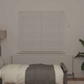vidaXL Rímske žalúzie Biela 130 x 145 cm Hliník