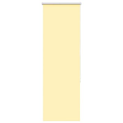 vidaXL Zatemňovacia roleta žltá 55x175 cm šírka látky 50,7 cm polyester