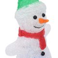 vidaXL 3-dielna súprava LED vianočných figúrok exteriér aj interiér