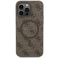 Puzdro Guess pre iPhone 13 Pro Max 6,7" GUHMP13XG4GFRW hnedá HC MAGSAFE PU 4G RING CLASSIC LOGO