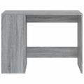 vidaXL Stôl sivý dub sonoma 102x50x75 cm kompozitné drevo