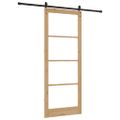 vidaXL Posuvné dvere Iný ORKDAL Hnedá 93 x 232 cm