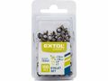 Očká-druky, sada100ks, farba šedý nikel EXTOL-CRAFT