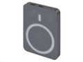 Powerbanka EMOS WI 522 /B0555GY/, 5 000 mAh, 20 W+Wireless, sivá