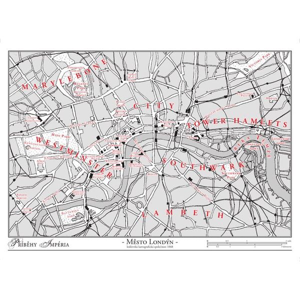 Príbehy Impéria: Mapa Londýna