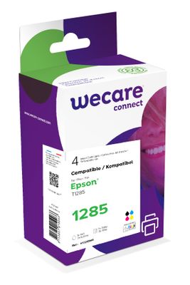 WECARE ARMOR ink sada kompatibilná s EPSON C13T12854012, čierna/CMY