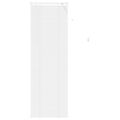 vidaXL Žalúzia Biely 150 x 60 cm 25 mm PVC