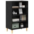vidaXL Servírovacia skriňa Čierny dub 57 x 35 x 89.5 cm
