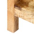 vidaXL Príručný stolík 120x35x75 cm masívne mangovníkové drevo