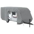 vidaXL Poťah na karavan sivý 732x250x220 cm netkaná textília