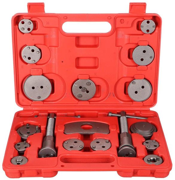 Stlačovač brzdových piestov BRAKE SET 18, sada 18ks SIXTOL