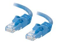 Patch kábel - RJ-45 (M) do RJ-45 (M) - 3 m - UTP - CAT 6 - lisovaný, prevedenie bez hrbolčekov, licna - modrá