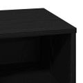 vidaXL Nočný stolík Čierny dub 50 x 34,5 x 50 cm Kompozitné drevo
