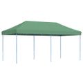 vidaXL Skladací pop-up párty stan zelený 580x292x315 cm