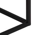 vidaXL Konzolový stolík 110x30x75 cm recyklovaný masív a železo