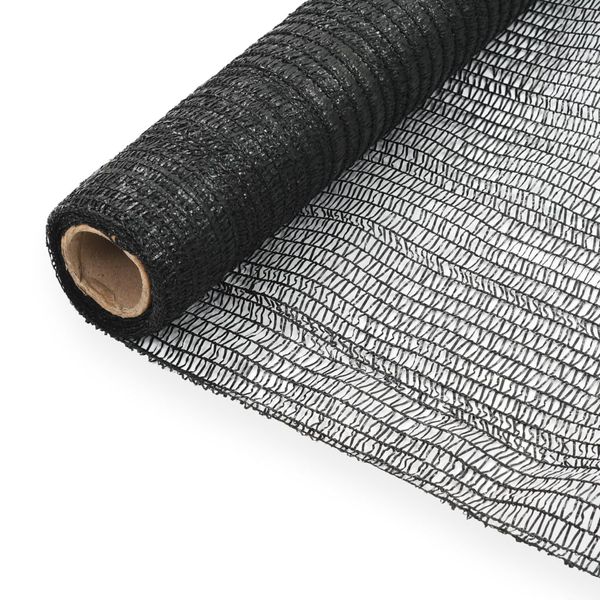 vidaXL Poľnohospodárska sieť čierna 1x100 m HDPE
