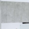 vidaXL Závesná skrinka Betónová šedá 80 x 31 x 100 cm Kompozitné drevo