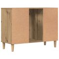 vidaXL Umývadlová skrinka dub artisan 80x33x60 cm kompozitné drevo