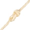 vidaXL Lano 100% sisal 8 mm 250 m