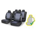 Prievazy sediel sada 9ks POLY farbené AIRBAG