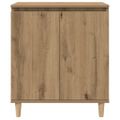 VidaXL Príborník Artisan Dub 60x35x70 cm Engineered Wood