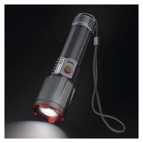 LED nabíjacie kovové svietidlo 3000 lm, 5000 mAh