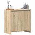 vidaXL Skrinka do kúpeľne, dub sonoma 60x33x61 cm, kompozitné drevo