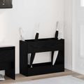 vidaXL Stojan na slnečník Čierny dub 65 x 24 x 50 cm Kompozitné drevo