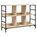 vidaXL Komoda, dub sonoma, 102x32x73,5 cm, imitácia dreva