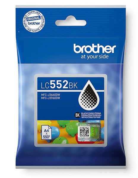 Brother LC-552BK - atrament čierny