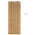 vidaXL Roleta Hnedá 60 x 160 cm Rákosie