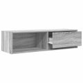 TV Skrinka vidaXL Sivá Sonoma 100x31x25,5 cm Engineered Wood
