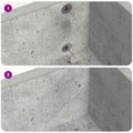 vidaXL Samolepiaci obal na skrutky 12 ks Betónová šedá Ø 20 x 0,5 mm