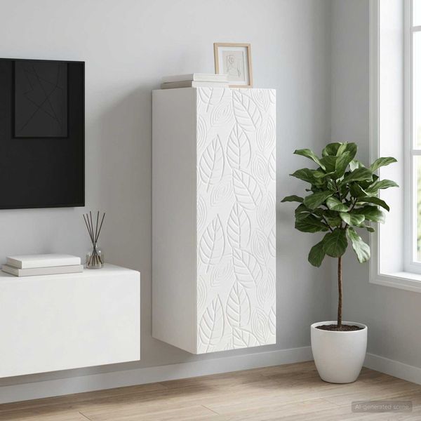 vidaXL Nástenná skrinka 33 x 34,5 x 90 cm Kompozitné drevo