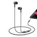 Slúchadlá YESIDO IN-EAR YH53 AUX 3,5MM 120CM ČIERNE