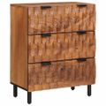 vidaXL Servírovacia skriňa 60 x 33 x 75 cm Masívne mango drevo