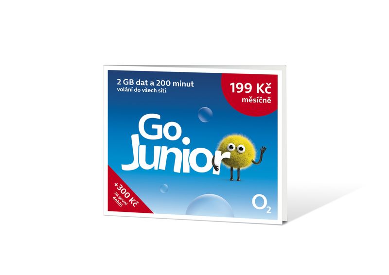 O2 Predplatená karta Go Junior