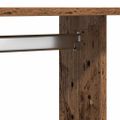 vidaXL Šatná skriňa Staré drevo 102 x 38 x 110 cm Kompozitné drevo