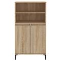 vidaXL Vysoká skrinka dub sonoma 60x36x110 cm spracované drevo