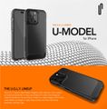 Ugly Rubber UMODEL puzdro na iPhone 15 Plus 6,7" číre