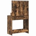 vidaXL Toaletný stolík Dymová dub 79 x 41 x 135 cm Kompozitné drevo