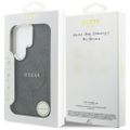 Puzdro Guess 4G Embossed Ring MagSafe pre Samsung Galaxy S26 Ultra čierne