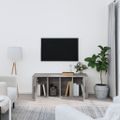 vidaXL TV skrinka sivý dub sonoma 100x35x40 cm spracované drevo