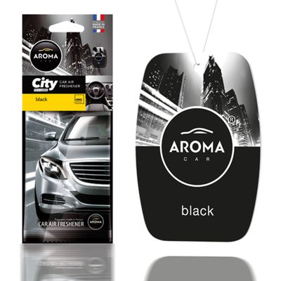 Osviežovače vzduchu AROMA CAR CITY CARD BLACK